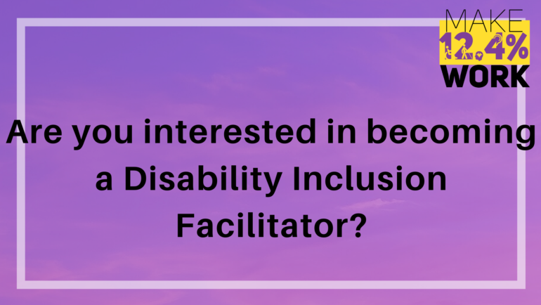 Become a Disability Inclusion Facilitator