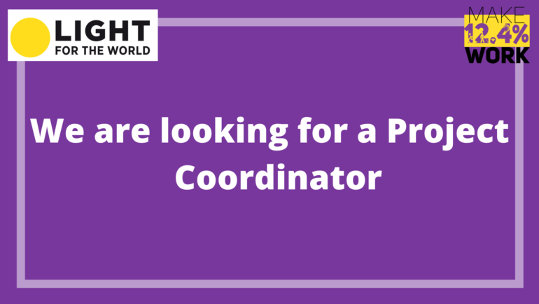 We are looking for a Project Coordinator based in Kampala